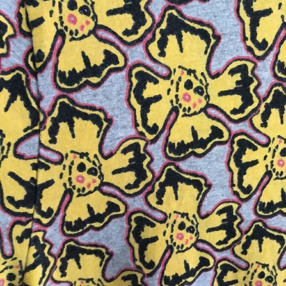 Etre Cecile Grey and yellow floral t-shirt dress/ tunic M - Picture 4 of 5